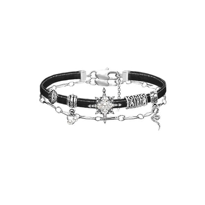 Star rays stacking bracelets