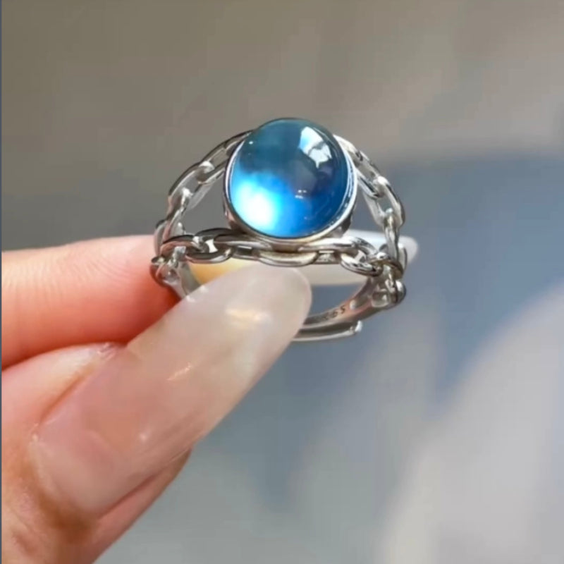 Natural Aquamarine Ring