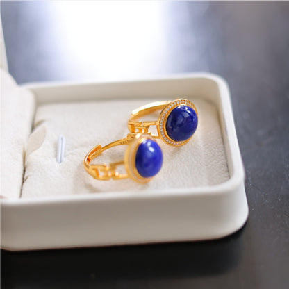 Natural Lapis Lazuli Ring