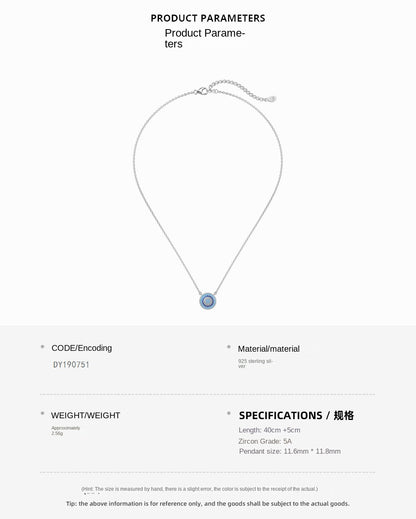 Devil's Eye Pendant Necklace - jewelryweilin