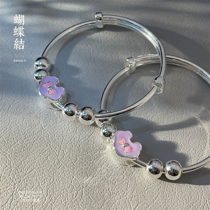 China Colorful Amulet Bow Children's Bracelet - jewelry - weilin.com
