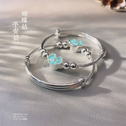 China Colorful Amulet Bow Children's Bracelet - jewelry - weilin.com