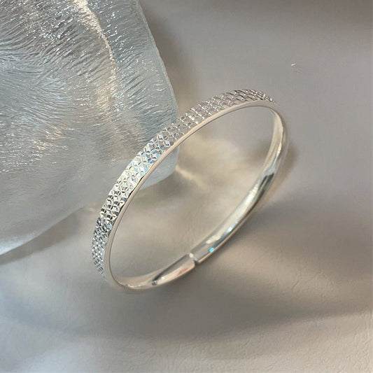 China Solid sterling silver open tattoo bracelet batch - jewelry - weilin.com