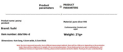 China style carved peace lock pendant - jewelry - weilin.com