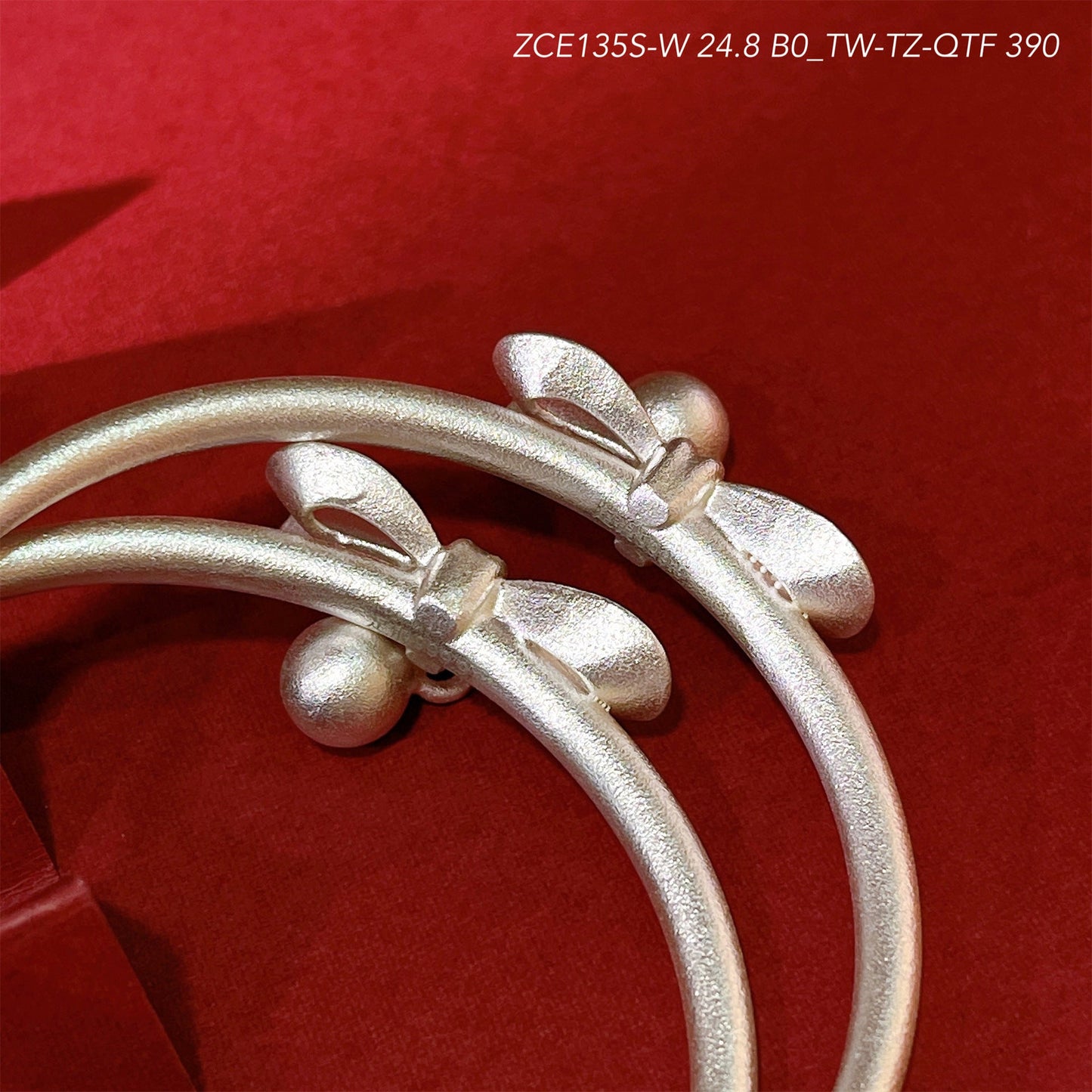 Chinese Bow Bell Sterling Silver Bracelet - jewelry - weilin.com