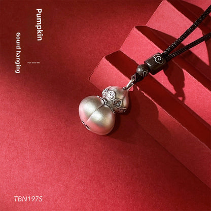 Chinese Calabash Brothers Sterling Silver Pendant Necklace - jewelry - weilin.com