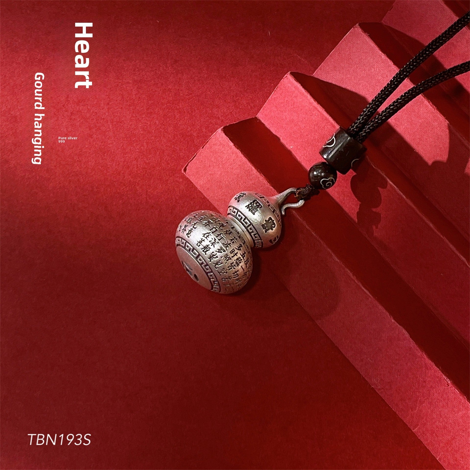 Chinese Calabash Brothers Sterling Silver Pendant Necklace - jewelry - weilin.com