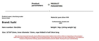 Chinese Dragon Peace Buckle Sterling Silver Pendant Necklace - jewelry - weilin.com