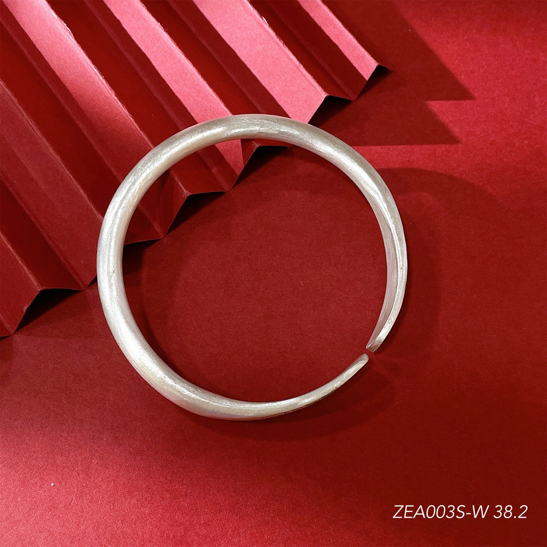 Chinese Fortune Lotus Silver Bracelet - jewelry - weilin.com