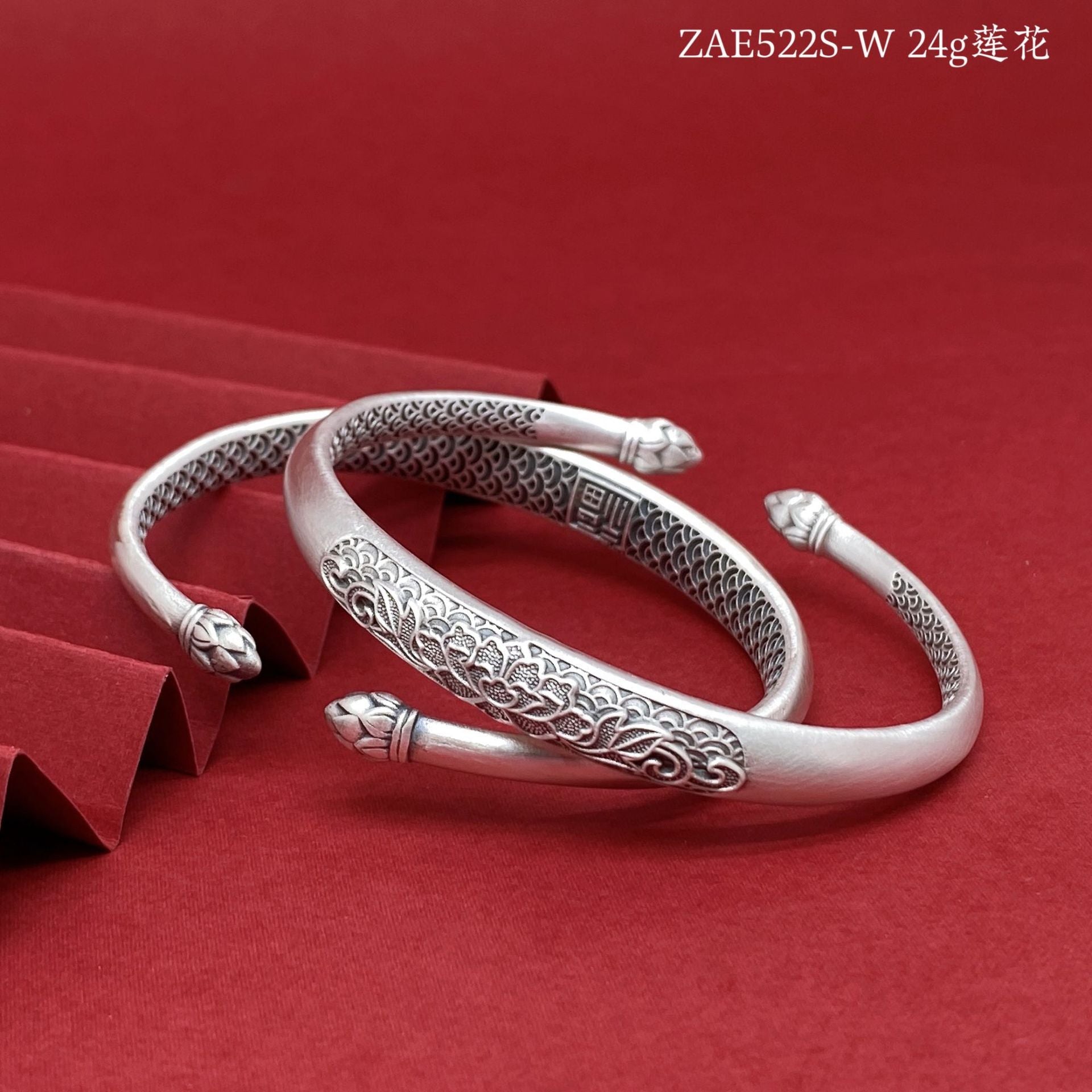 Chinese Phoenix Lotus Bracelet Couples - jewelry - weilin.com