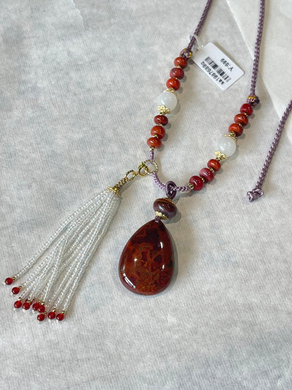 Chinese style classic necklace - jewelry - weilin.com