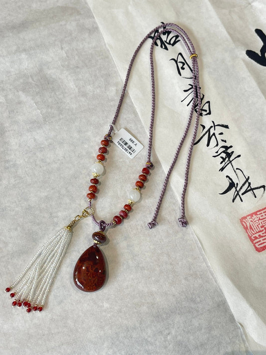 Chinese style classic necklace - jewelry - weilin.com