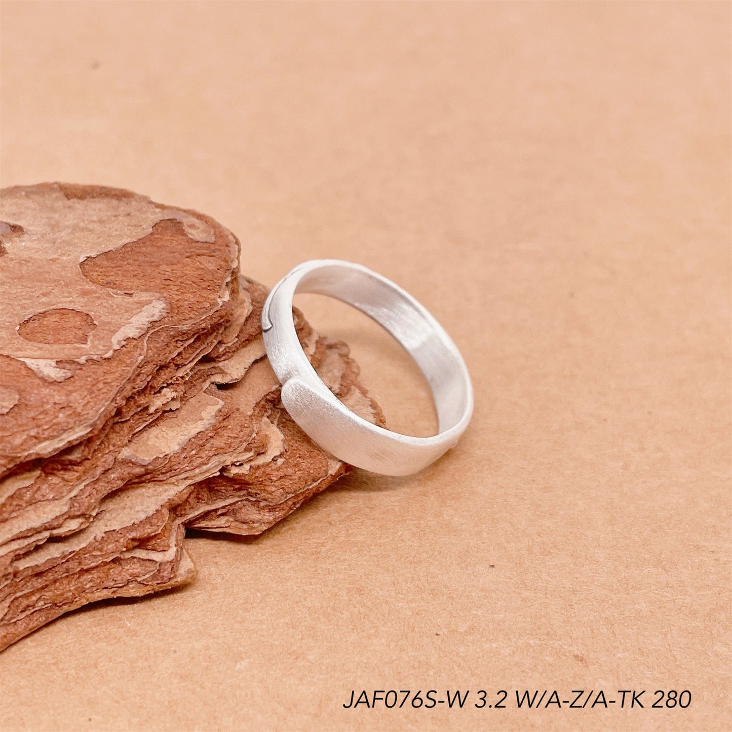Chinese style ingot sterling silver ring - jewelry - weilin.com
