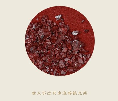 Chinese style purple gold sand cinnabar broken silver several taels of emperor sand bracelet female model - jewelry - weilin.com