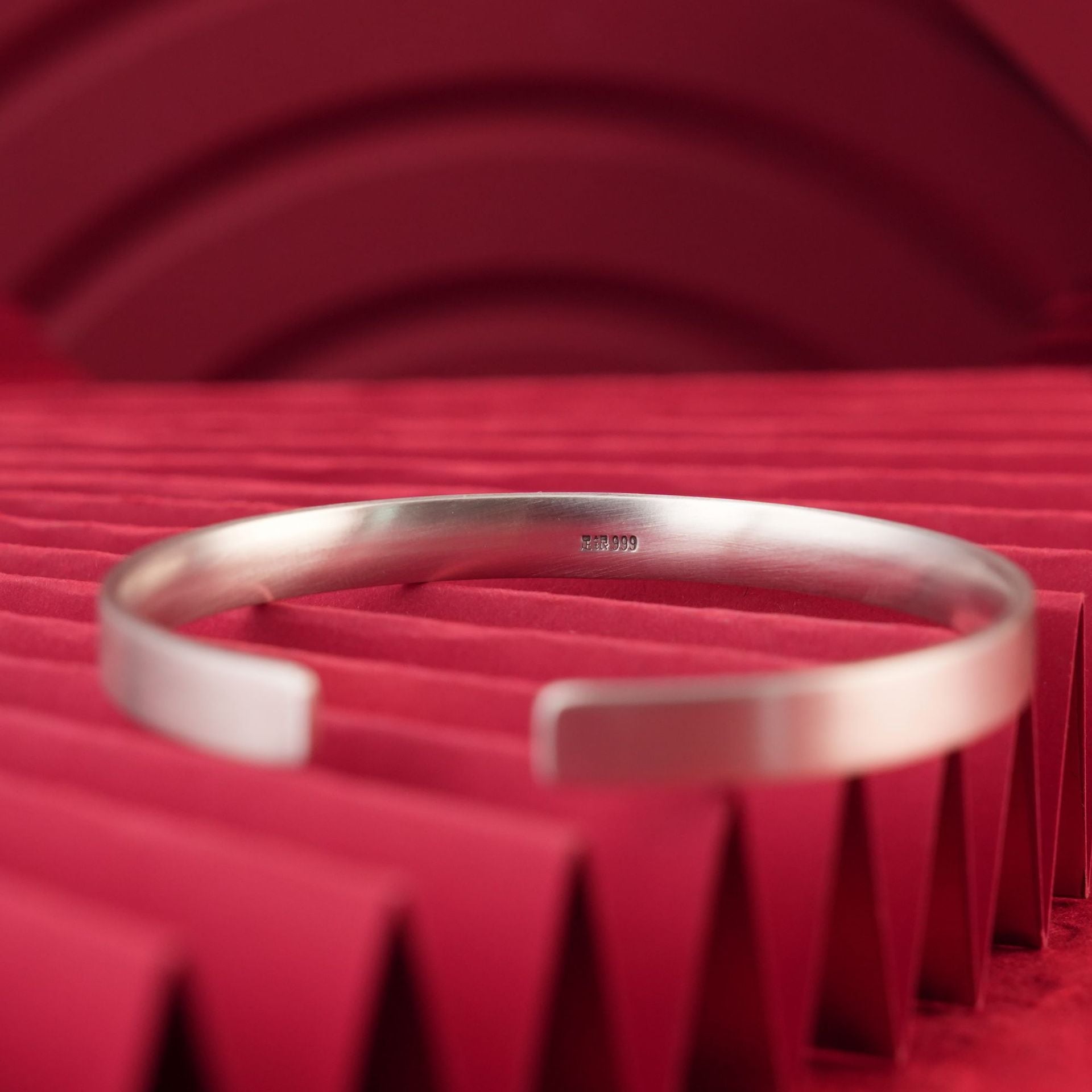 Chinese style retro auspicious cloud sterling silver bracelet - jewelry - weilin.com