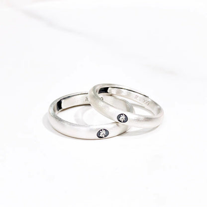 Chinese style sterling silver ring - jewelry - weilin.com