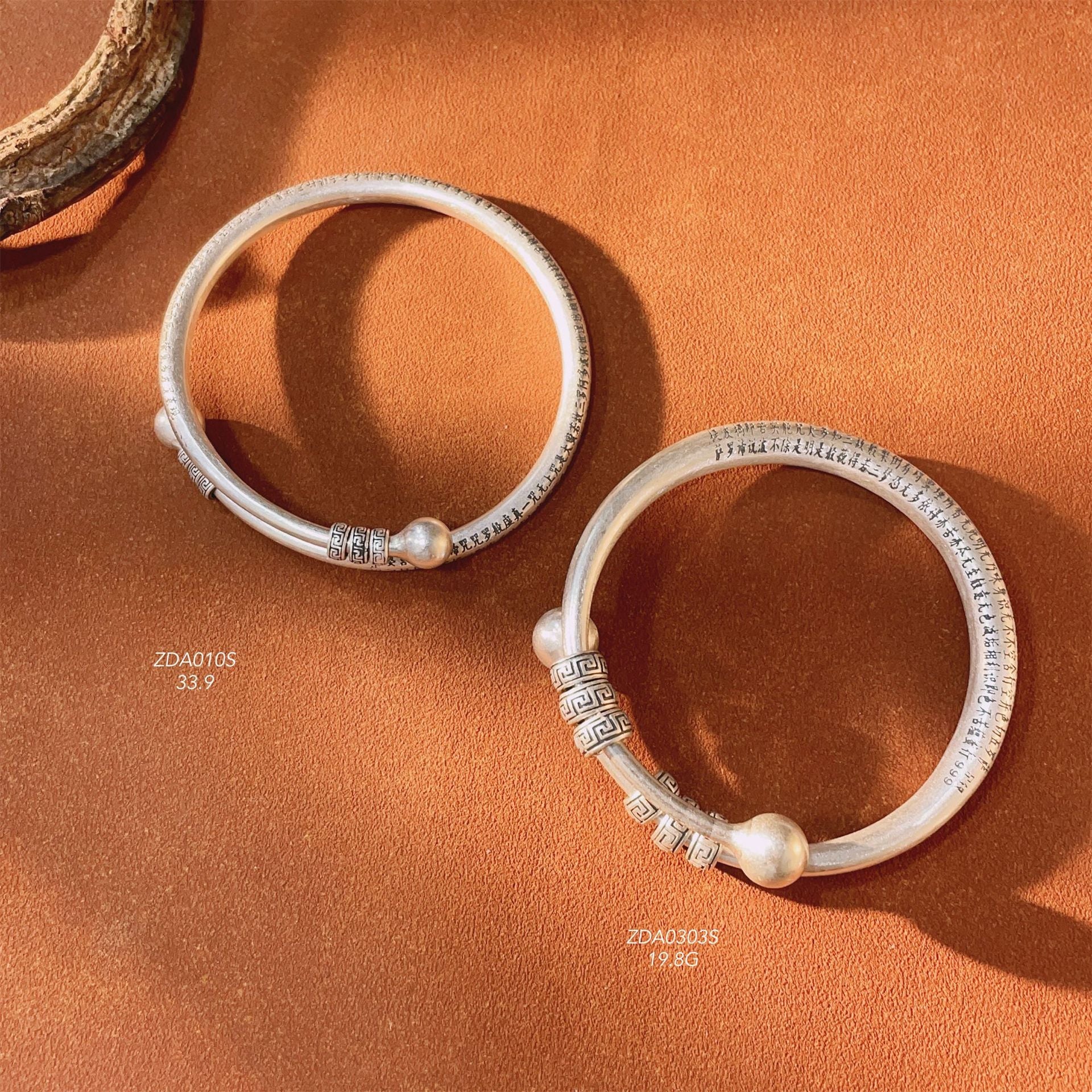 Chinese style Tibetan silver bracelet - jewelry - weilin.com