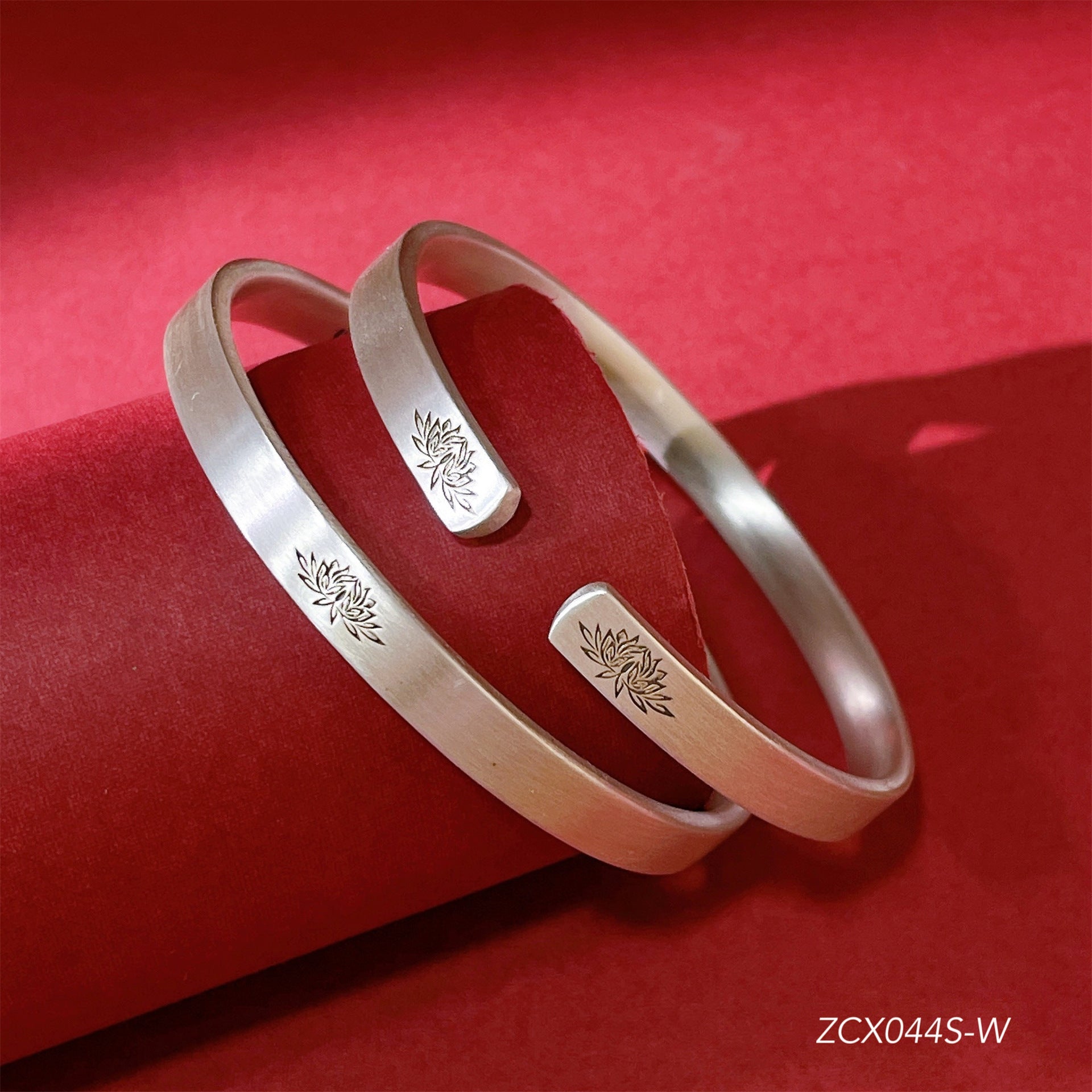 Chinese style vajra sterling silver bracelet - jewelry - weilin.com