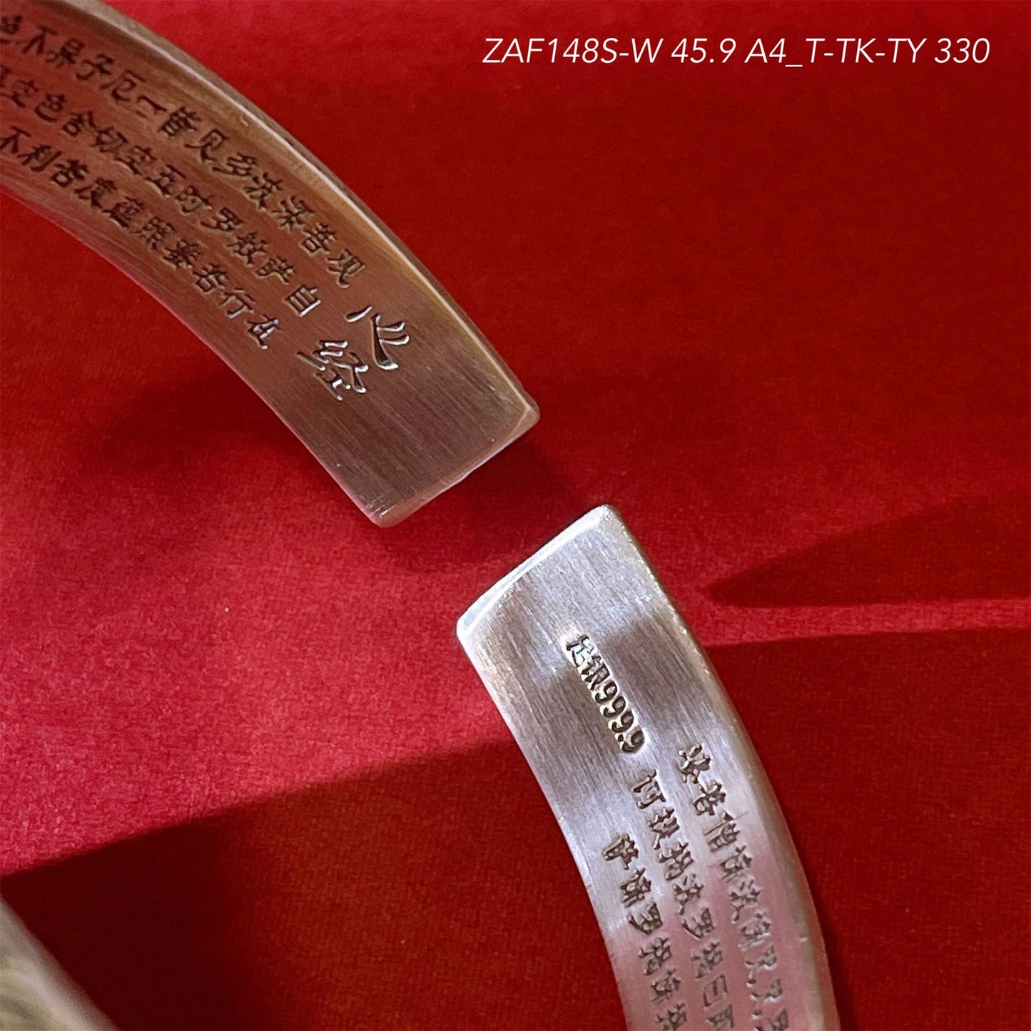 Chinese traditional lotus bud sterling silver bracelet - jewelry - weilin.com