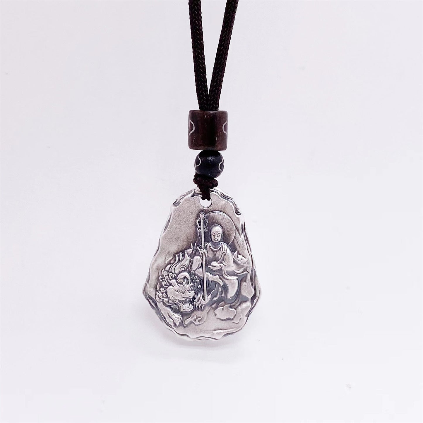 Chinese vintage sterling silver pendant necklace - jewelry - weilin.com