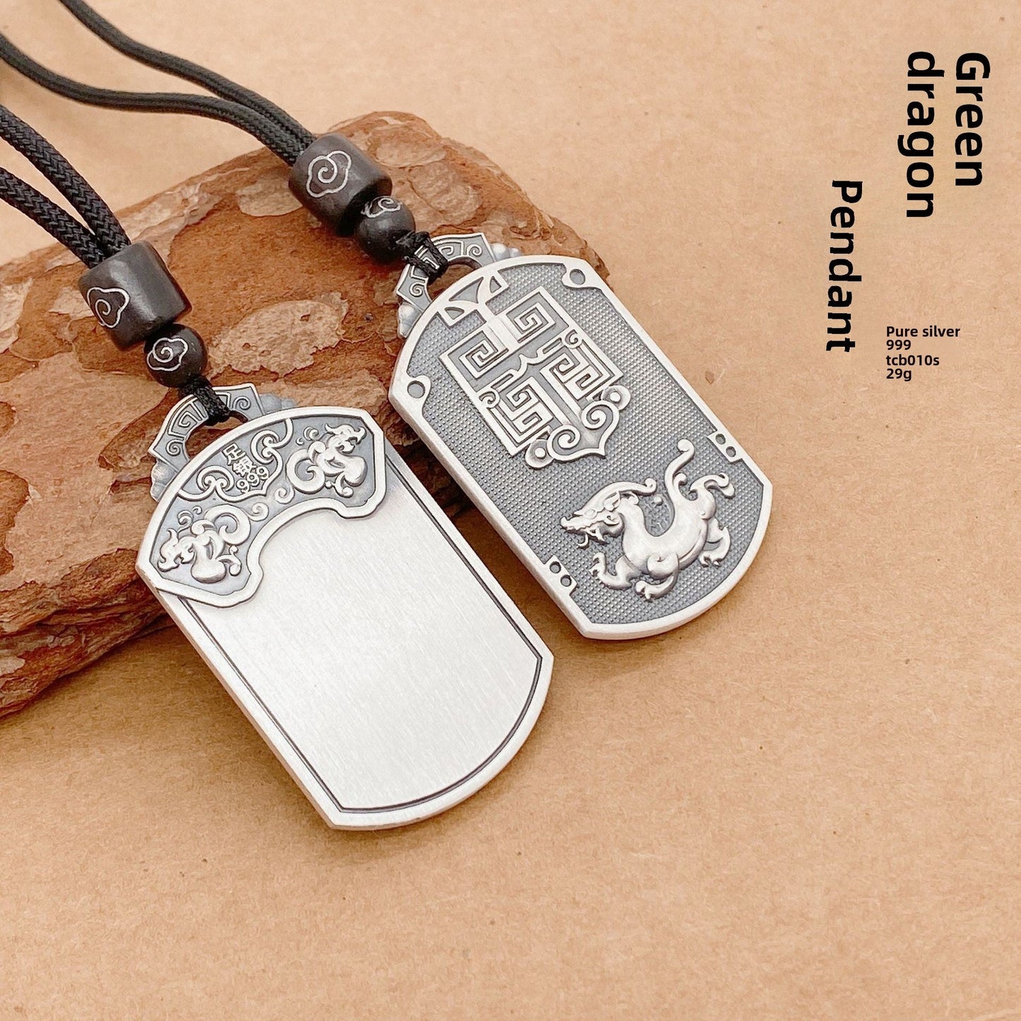 Chinese Wu Shi Pai Pendant Necklace - jewelry - weilin.com