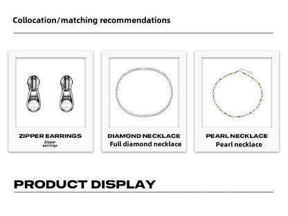 Colored diamond pearl necklace - jewelry - weilin.com