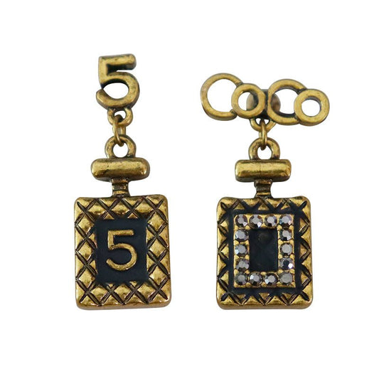Cool Retro Alphabet Number Earrings - jewelry - weilin.com