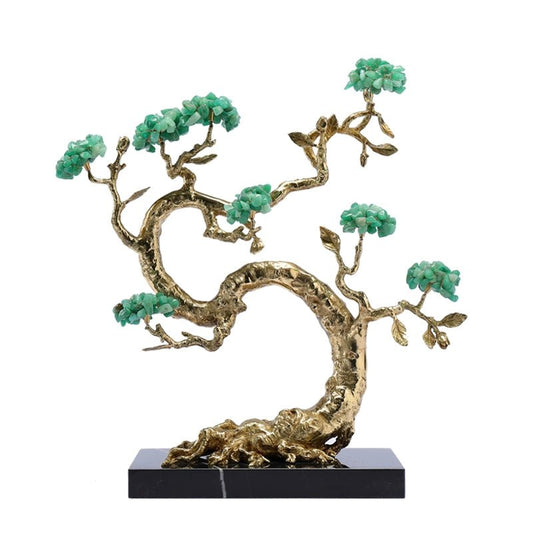 Creative crystal fortune tree home decoration ornaments - jewelry - weilin.com