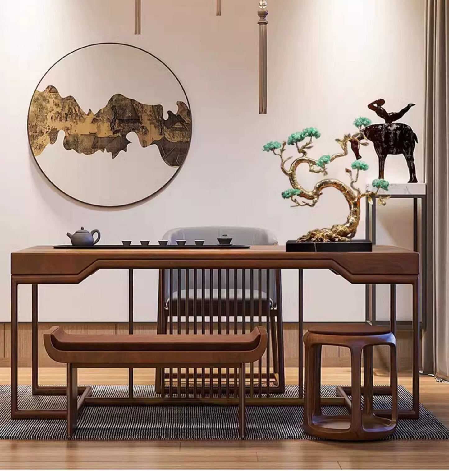 Creative crystal fortune tree home decoration ornaments - jewelry - weilin.com