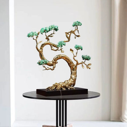 Creative crystal fortune tree home decoration ornaments - jewelry - weilin.com