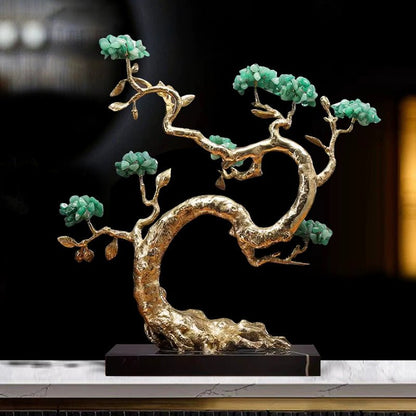 Creative crystal fortune tree home decoration ornaments - jewelry - weilin.com