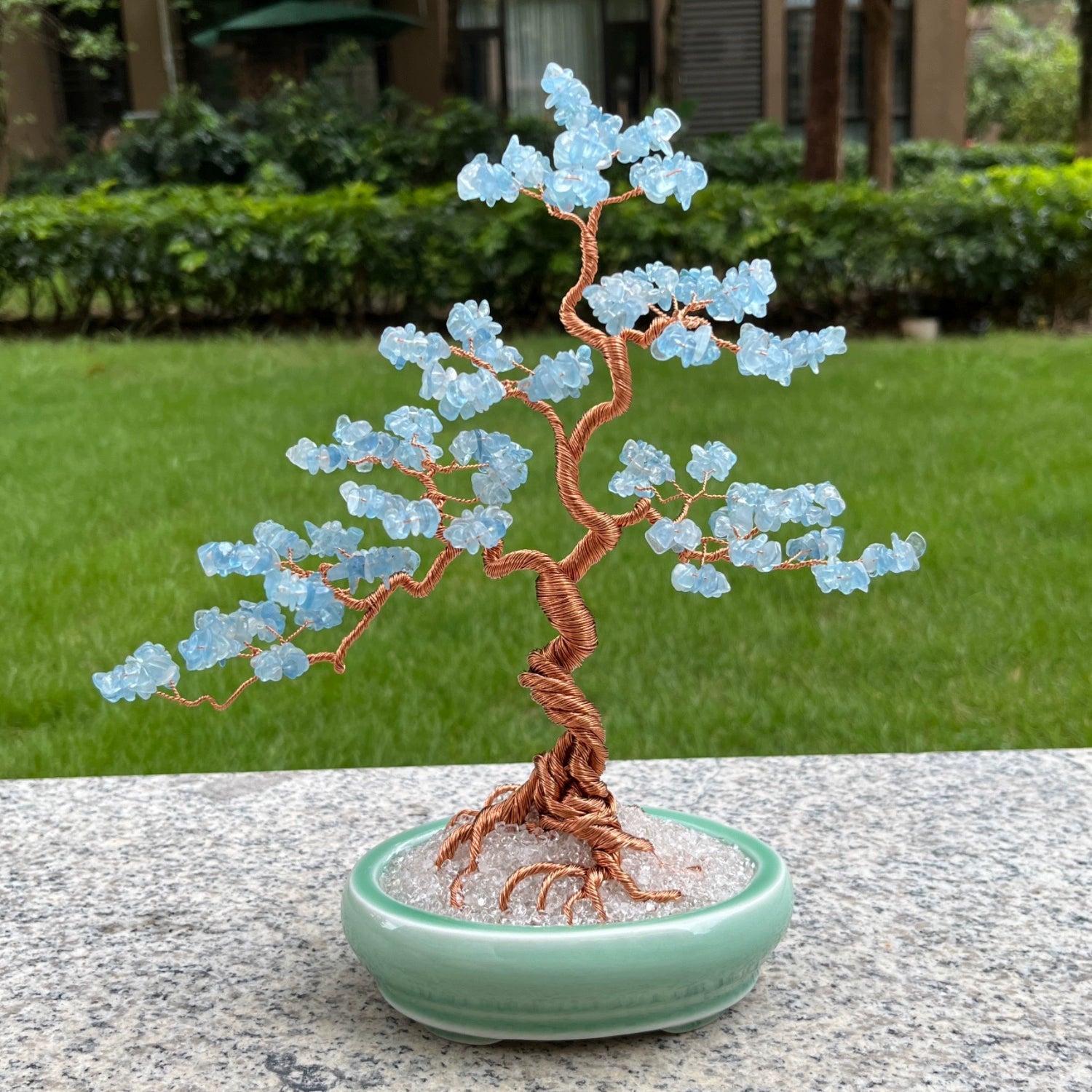 Creative Fortune - attracting Natural Crystal Tree Ornaments - jewelry - weilin.com