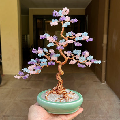 Creative Fortune - attracting Natural Crystal Tree Ornaments - jewelry - weilin.com