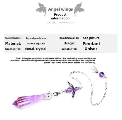 Crystal Gray Moonlight Pendant Necklace for Men and Women - jewelry - weilin.com