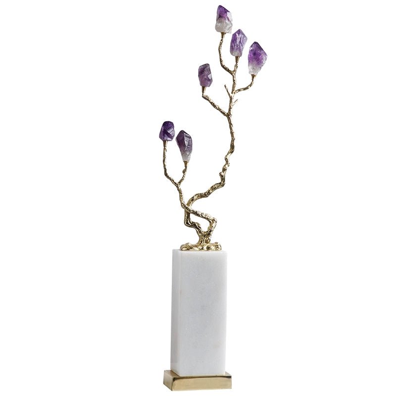 Crystal pine tree ornaments new Chinese style fortune craft decorative ornaments - jewelry - weilin.com