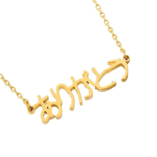 Customized Japanese name pendant necklace - jewelry - weilin.com