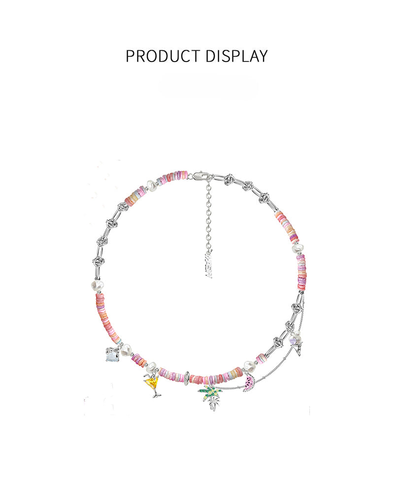 Beautiful candy color necklace