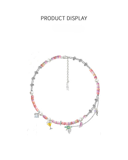 Beautiful candy color necklace