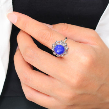 Natural Lapis Lazuli Ring