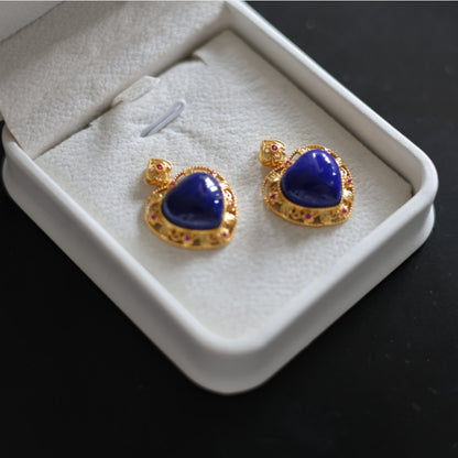 Natural Lapis Lazuli Pendant