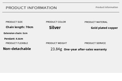 Cross pendant necklace