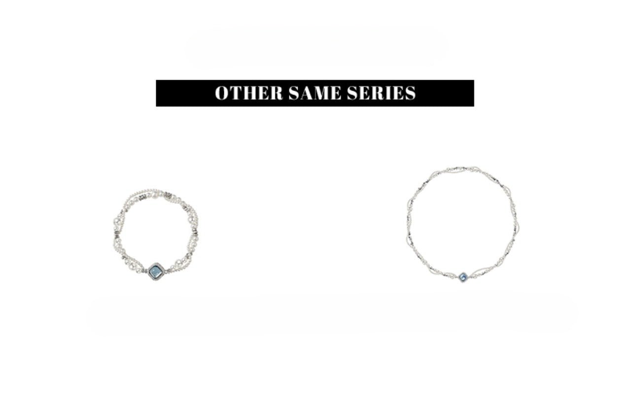 Double - layer wrapped pearl bracelet - jewelry - weilin.com