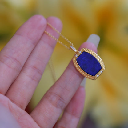 Natural Lapis Lazuli Pendant