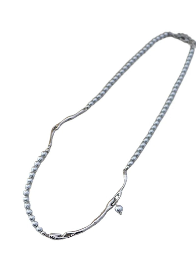 High-end elegant vintage pearl beaded necklace - jewelryweilin