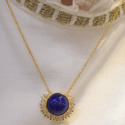 Klein Blue Lapis Lazuli Pendant