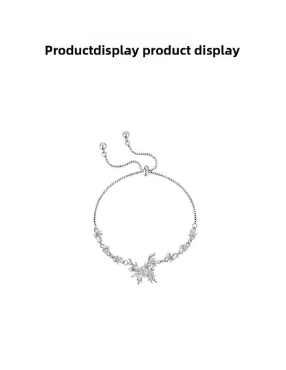 Liquid butterfly bracelet with hollow out