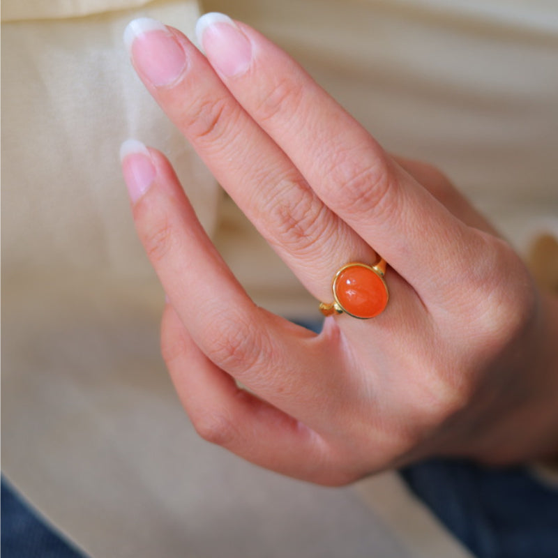 Natural Nanhong Ring