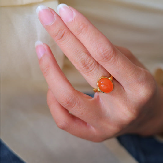 Natural Nanhong Ring