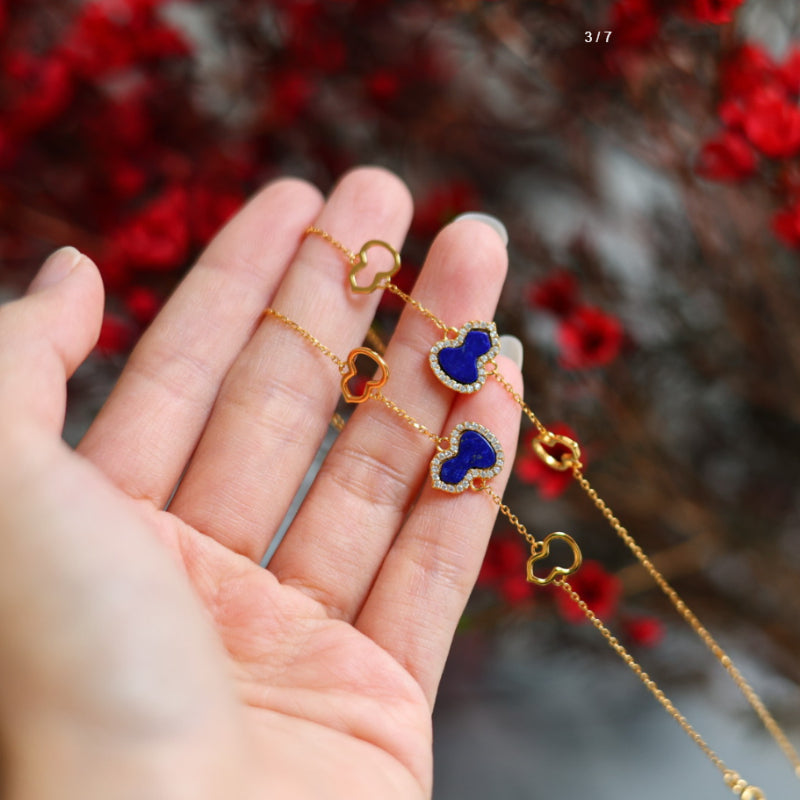 Natural Lapis Lazuli Gourd Bracelet