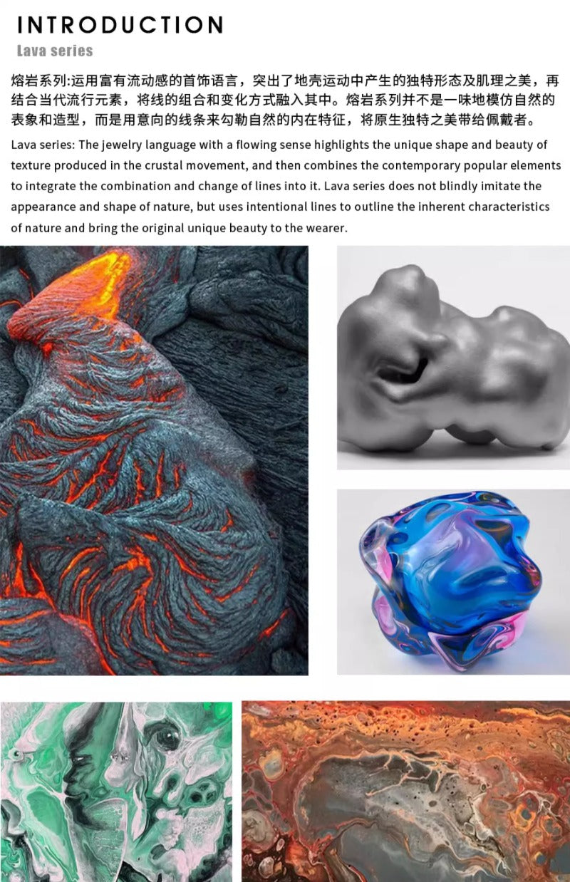 Lava Starburst Necklace